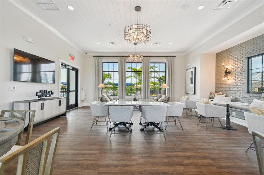 Furnished interior view inside a new home in Sweetwater at Lakewood Ranch, Lakewood Ranch (Image 5).