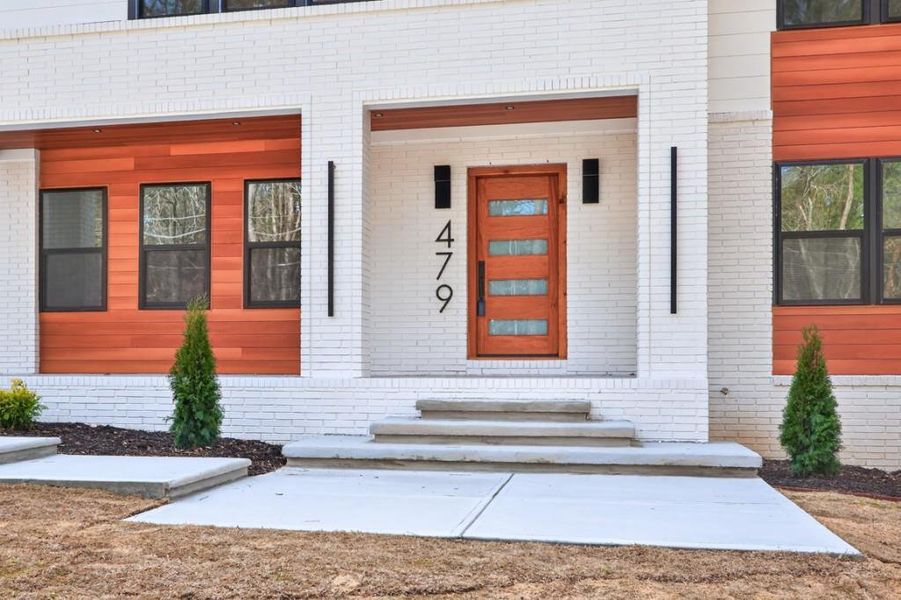Exterior details and patio area of a home in , Norcross (Image 31).