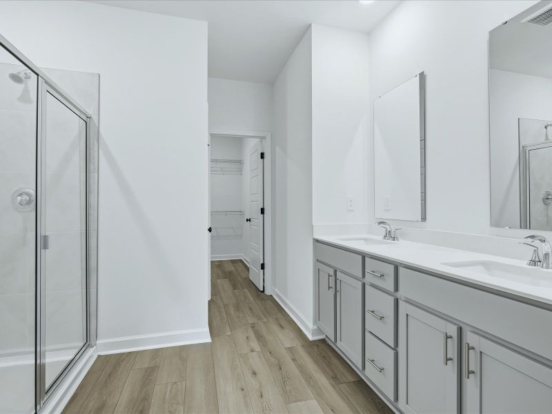 Furnished interior view inside a new home in Crown Pointe, Georgetown (Image 5).