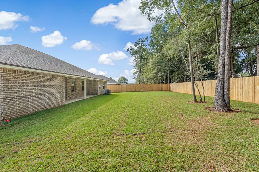 Exterior details and patio area of a home in Southern Day Chateau, Baker (Image 29).