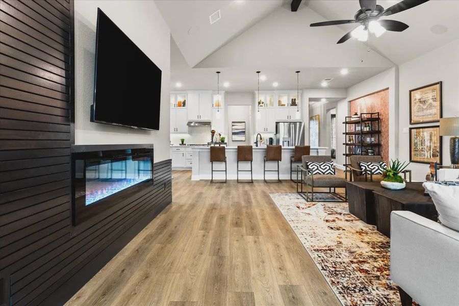 Furnished interior view inside a new home in Canyon Falls, Northlake (Image 15). Furnished interior view inside a new home in Canyon Falls, Northlake (Image 15).