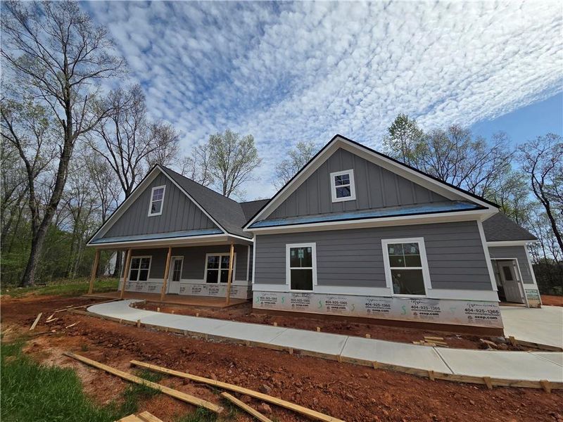 In-progress construction of a new home in , Dallas, GA (Image 6).