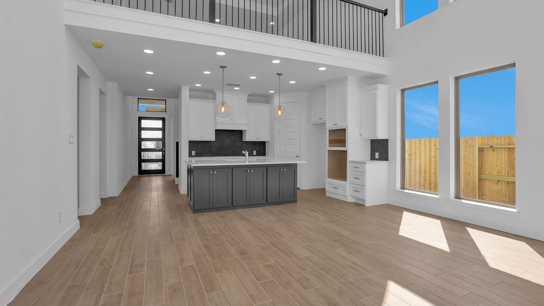 Spacious, unfurnished interior of a new home in Grange 50', Katy (Image 8). Spacious, unfurnished interior of a new home in Grange 50', Katy (Image 8).