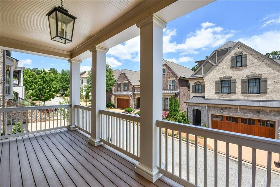 Exterior details and patio area of a home in Laurel View, Suwanee (Image 23).