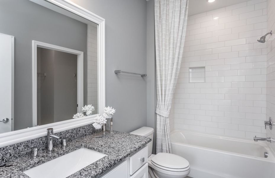 Furnished interior view inside a new home in Carolina Riverside, Belmont (Image 6).