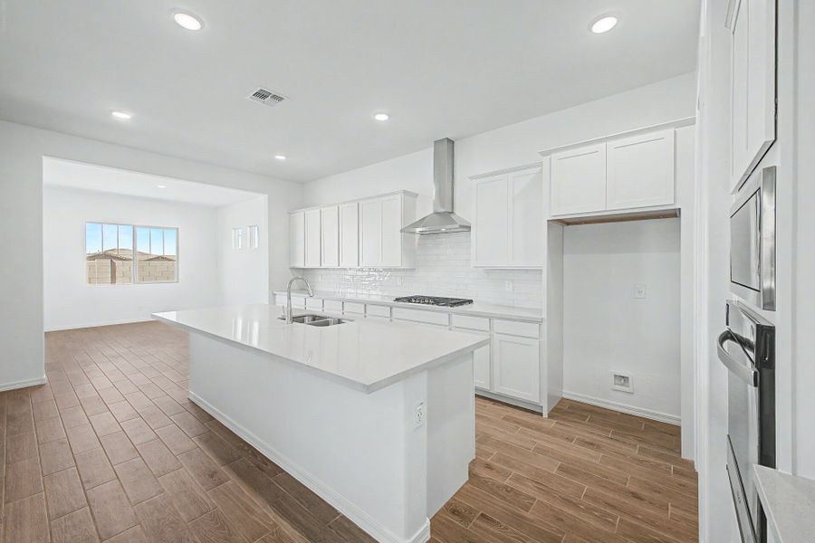 Furnished interior view inside a new home in Empire Pointe, Queen Creek (Image 3).