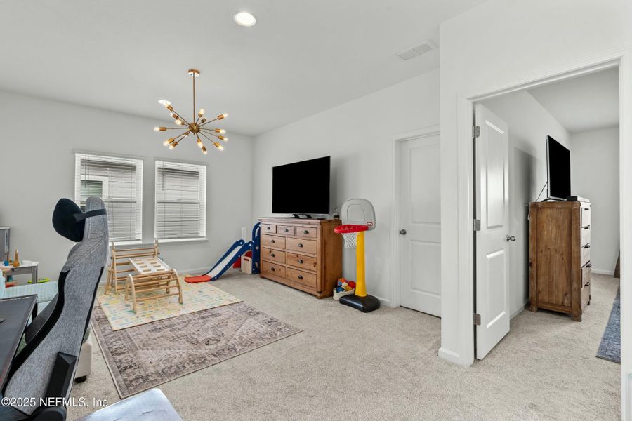 Furnished interior view inside a new home in Silver Landing at SilverLeaf, St. Augustine (Image 28).