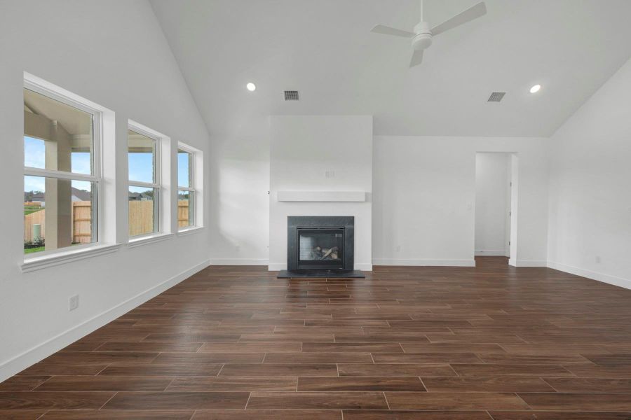 Open great room (*Photo not of actual home and used for illustration purposes only.) Open great room (*Photo not of actual home and used for illustration purposes only.)