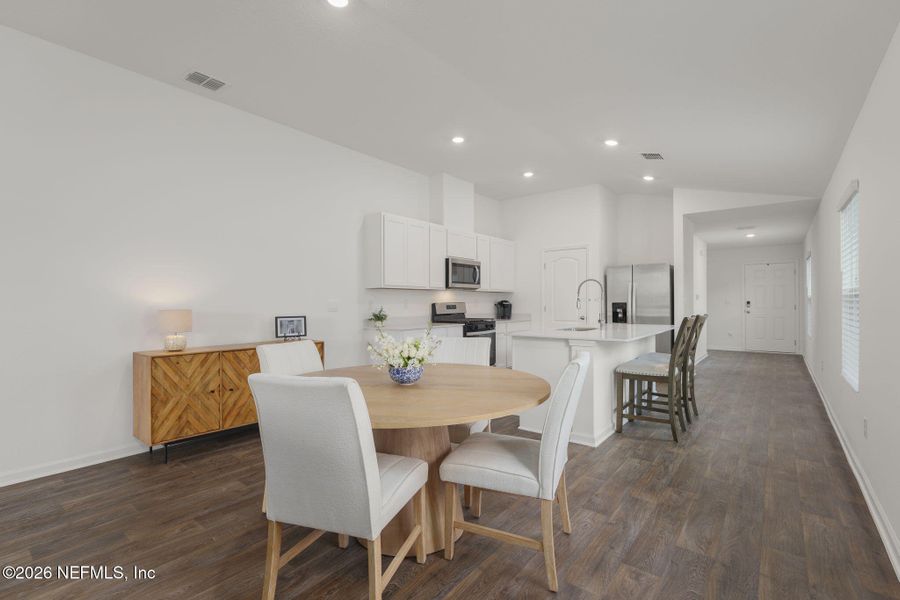 Furnished interior view inside a new home in , Bunnell (Image 35).