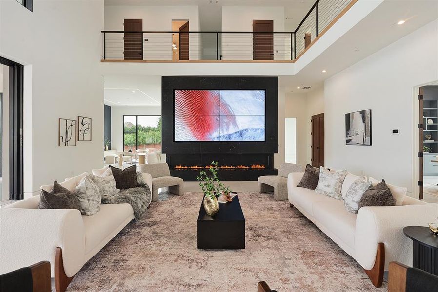 Furnished interior view inside a new home in , Southlake (Image 10).