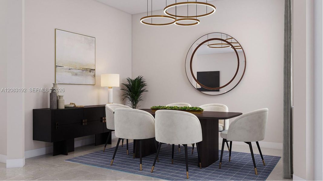 Furnished interior view inside a new home in Parkland Royale, Parkland (Image 5).