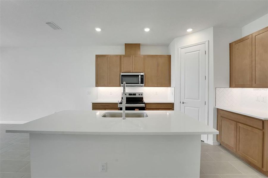 Furnished interior view inside a new home in Shores at Mirada, San Antonio (Image 9).