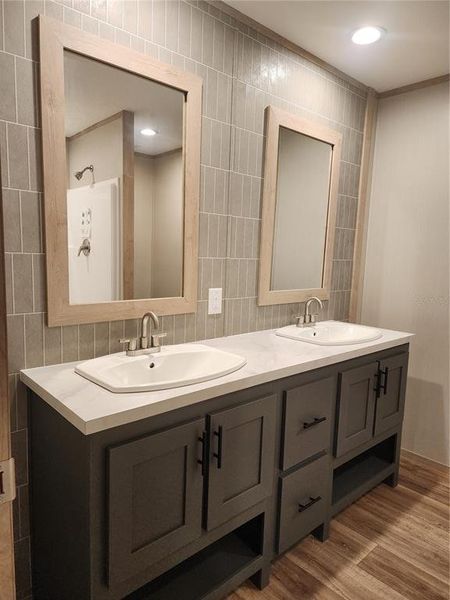 Furnished interior view inside a new home in , Dunnellon (Image 7).