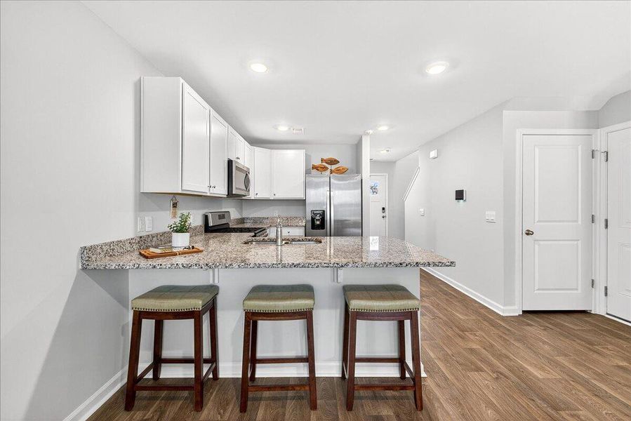Furnished interior view inside a new home in , Summerville (Image 16).