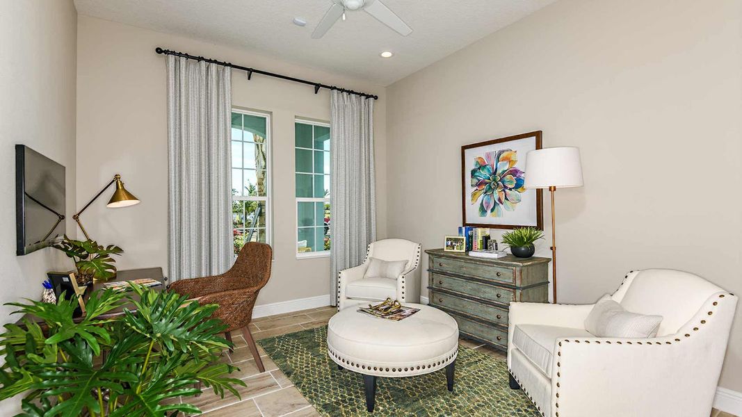Furnished interior view inside a new home in SkySail Real Estate and Homes for Sale in Naples, FL - Neal Communities, Naples (Image 10). Furnished interior view inside a new home in SkySail Real Estate and Homes for Sale in Naples, FL - Neal Communities, Naples (Image 10).