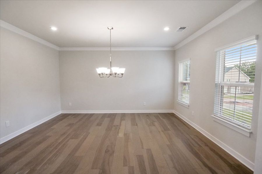 Spacious, unfurnished interior of a new home in Everly Estates, Spartanburg (Image 15). Spacious, unfurnished interior of a new home in Everly Estates, Spartanburg (Image 15).