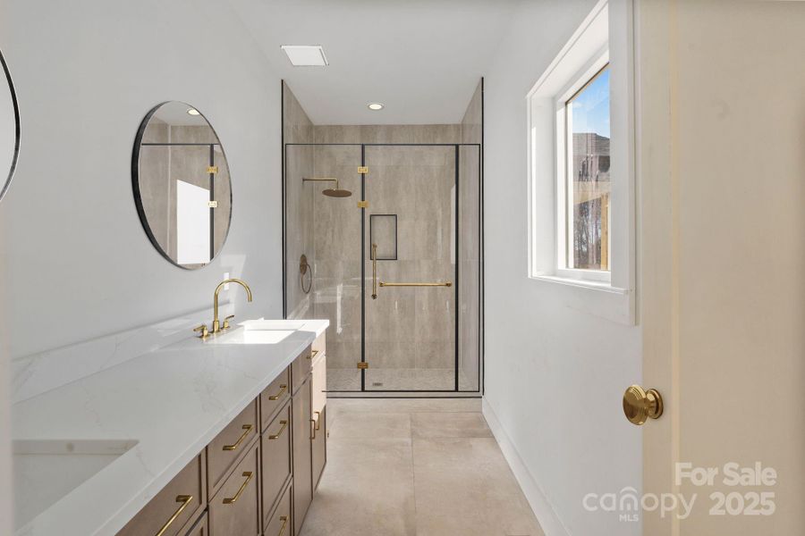 Furnished interior view inside a new home in , Hickory (Image 7).