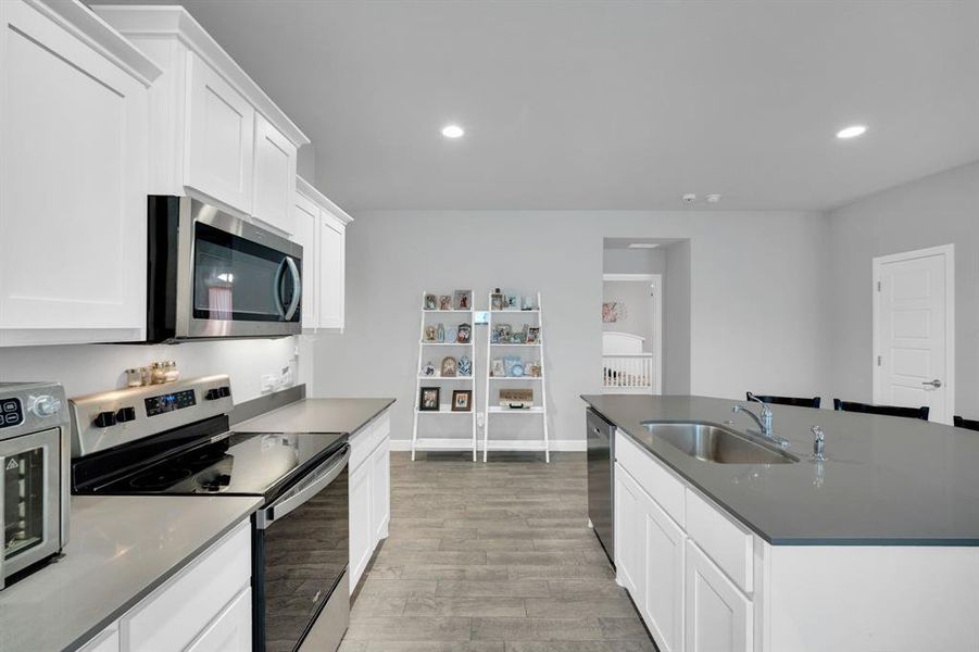 Furnished interior view inside a new home in The Parks of Alvarado, Alvarado (Image 8).