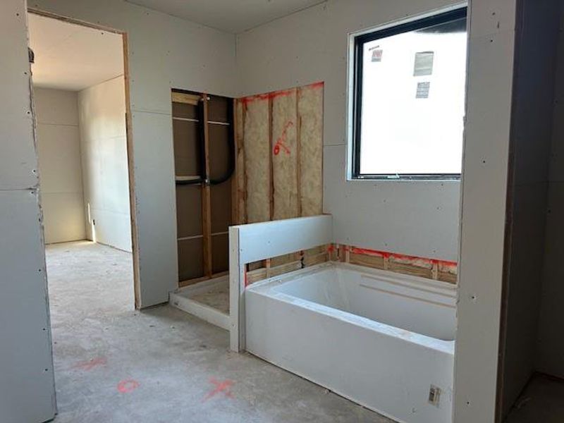 actual progress of your home.