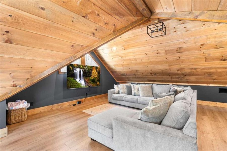 Furnished interior view inside a new home in , Ellijay (Image 37).