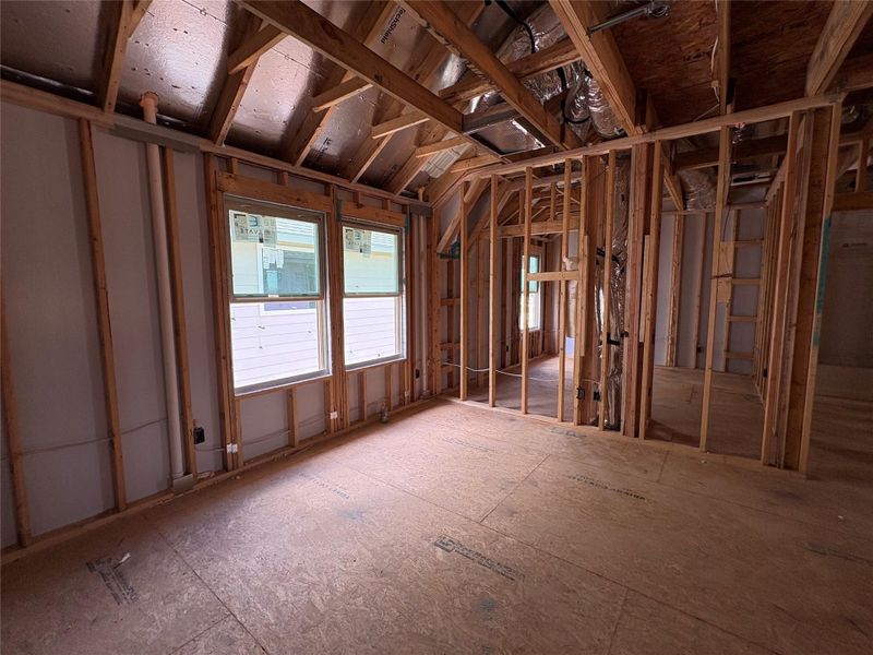 Spacious, unfurnished interior of a new home in The Homestead at Lariat, Liberty Hill (Image 22). Spacious, unfurnished interior of a new home in The Homestead at Lariat, Liberty Hill (Image 22).