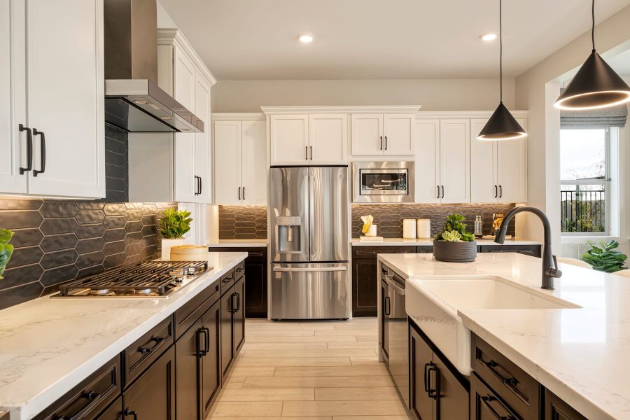 Representative furnished interior of a home built from the Safflower Plan 40-4 by Tri Pointe Homes in Soleo, San Tan Valley (Image 7).