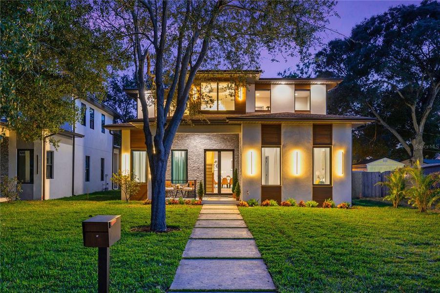 Front exterior of a new home in , Gulfport, FL, highlighting curb appeal (Image 23).