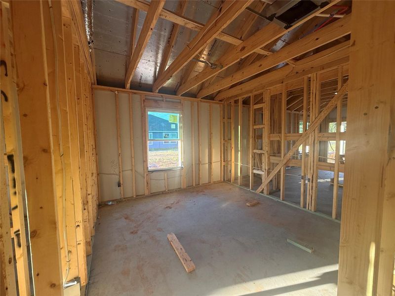 In-progress construction of a new home in , Conroe, TX (Image 5).
