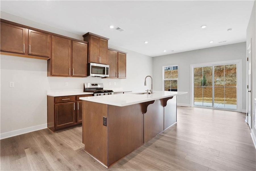 Furnished interior view inside a new home in , Hoschton (Image 4).