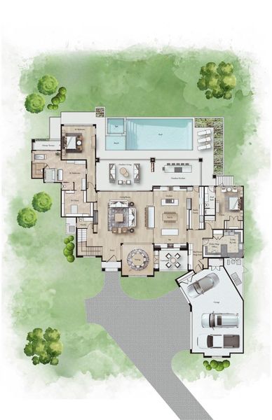 View of floor plan / room layout, 1st floor