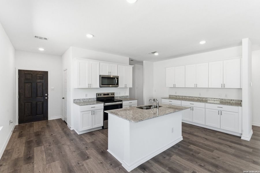 Furnished interior view inside a new home in Corley Farms, Boerne (Image 9).
