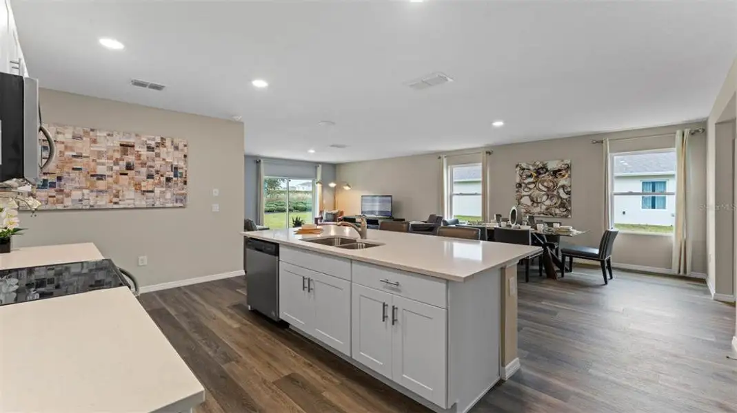 Furnished interior view inside a new home in Campbell Crossing, Port Orange (Image 2).