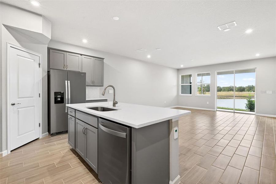 Furnished interior view inside a new home in Crosswind Ranch, Parrish (Image 8).