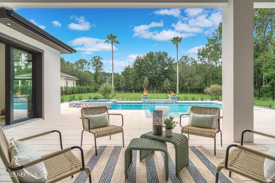Exterior details and patio area of a home in , St. Augustine (Image 34).