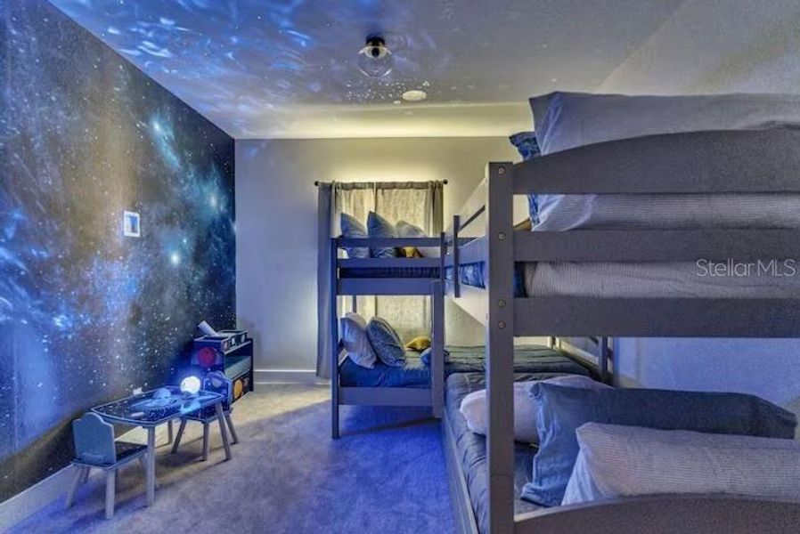 Furnished interior view inside a new home in , Reunion (Image 11).