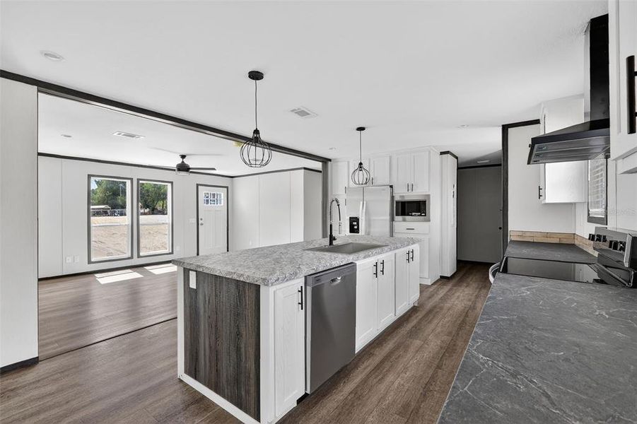 Furnished interior view inside a new home in , Ocala (Image 8).