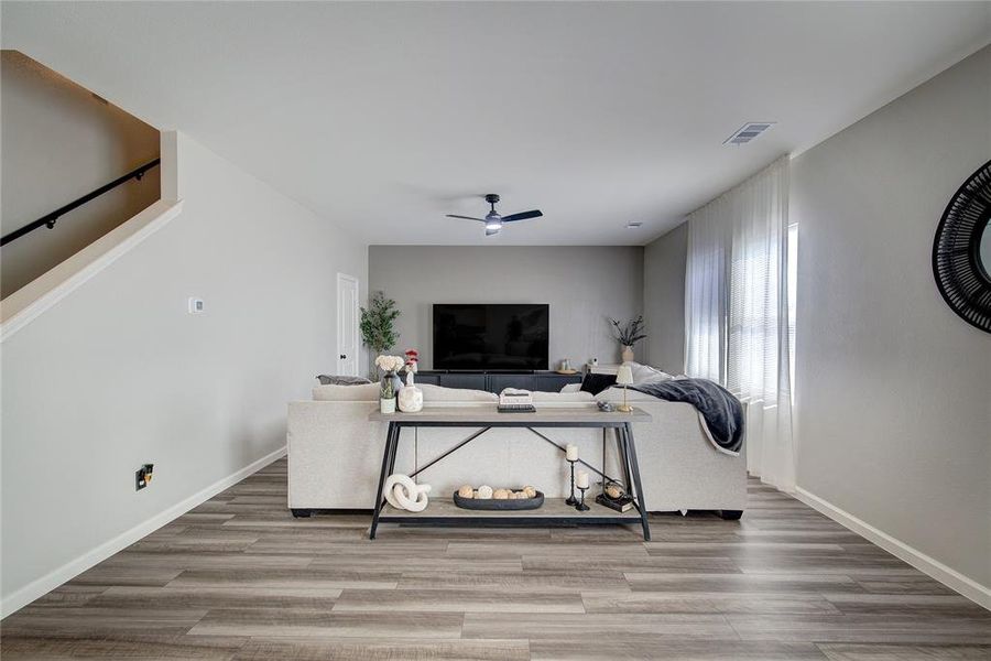Furnished interior view inside a new home in Gateway Parks, Heath (Image 11). Furnished interior view inside a new home in Gateway Parks, Heath (Image 11).