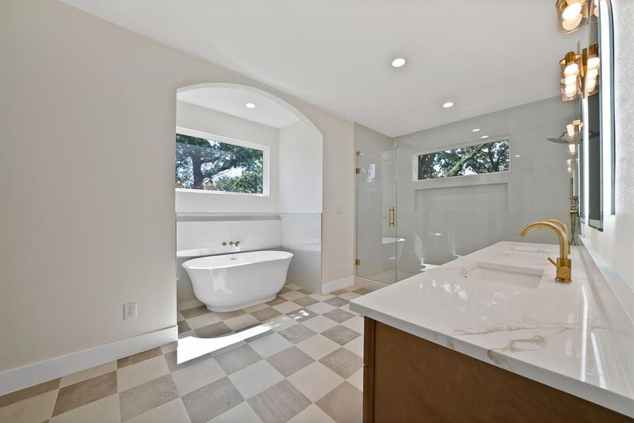 Furnished interior view inside a new home in , Joshua (Image 5).
