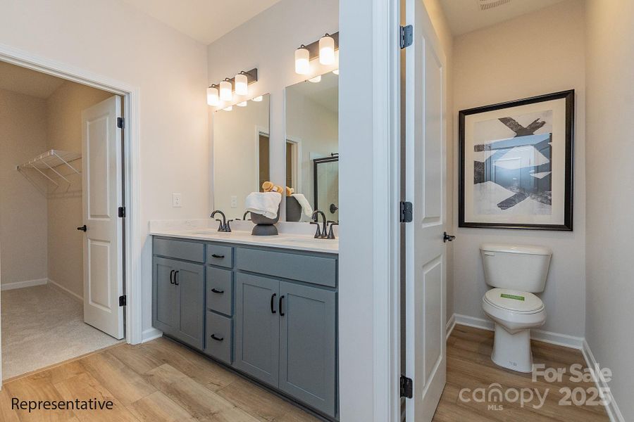 Furnished interior view inside a new home in Winecoff, Salisbury (Image 12).