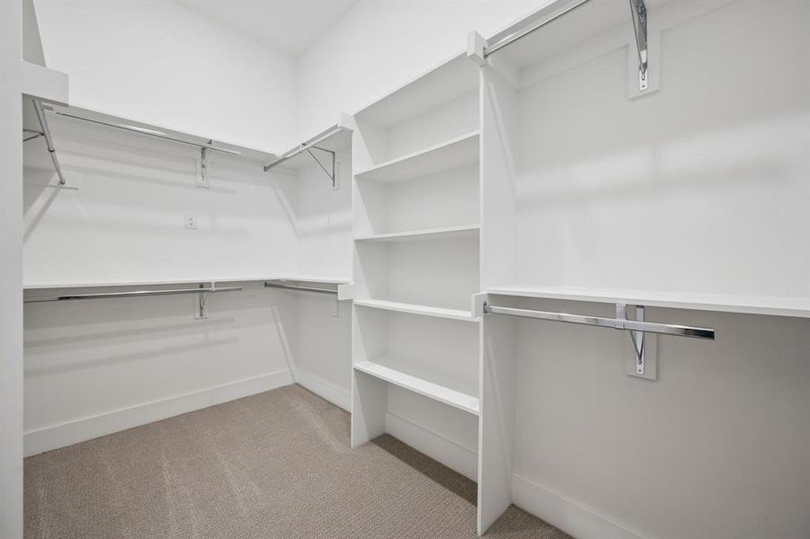 Master bedroom closet.