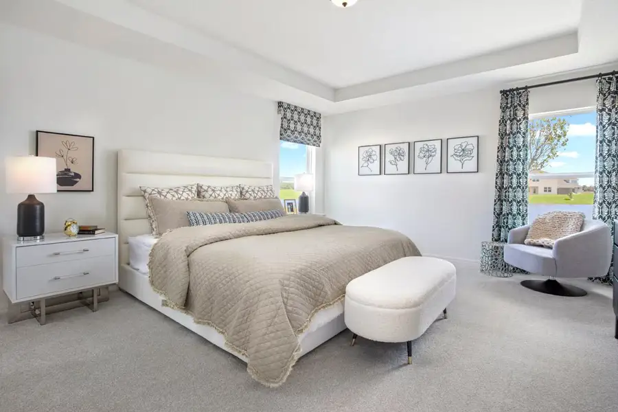 Representative furnished interior of a home built from the 1989 Modeled by KB Home in Gardens at Waterstone II, Palm Bay (Image 6).