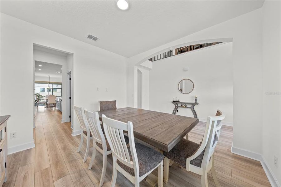 Furnished interior view inside a new home in Eden at Crossprairie, St. Cloud (Image 7).