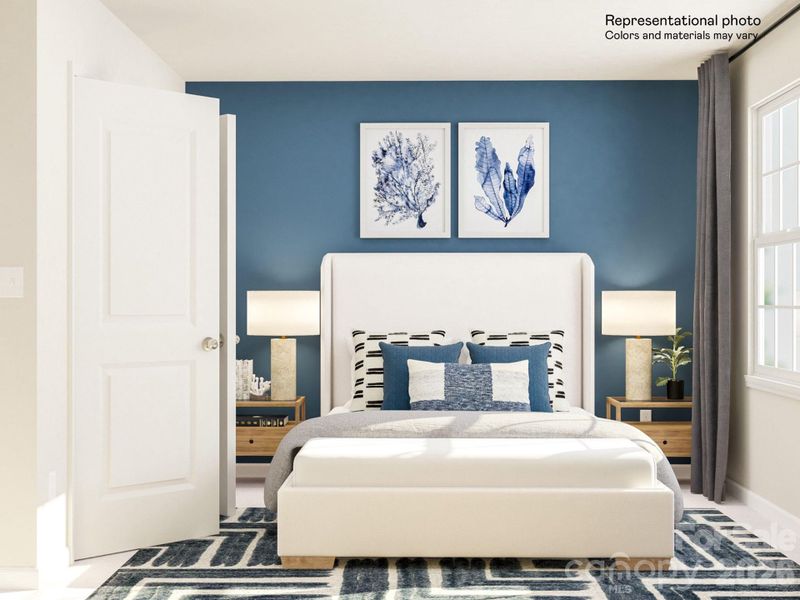 Furnished interior view inside a new home in Shannon Woods, Maiden (Image 15).