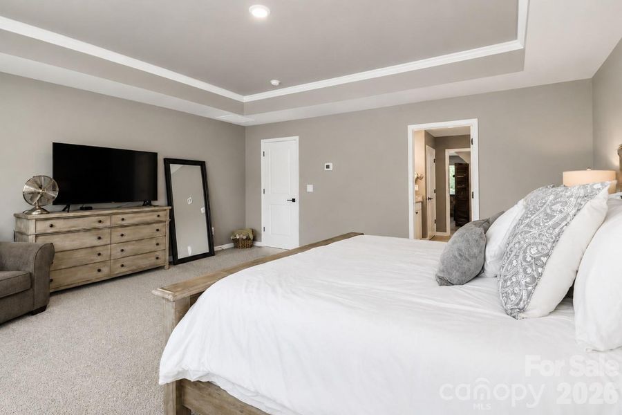 Furnished interior view inside a new home in Falls Cove, Troutman (Image 9).