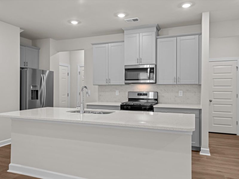 Furnished interior view inside a new home in Brayfield Manor - Heritage Collection, Wellford (Image 3).