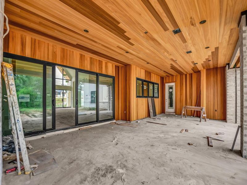 In-progress construction of a new home in , Weatherford, TX (Image 15).