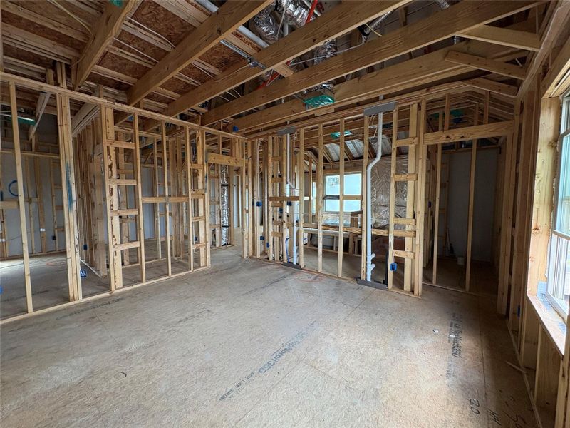 In-progress construction of a new home in Cannon Ranch, Dripping Springs, TX (Image 25).