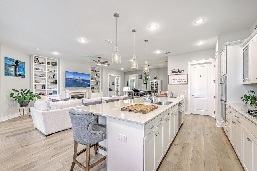 Furnished interior view inside a new home in , Summerville (Image 14).
