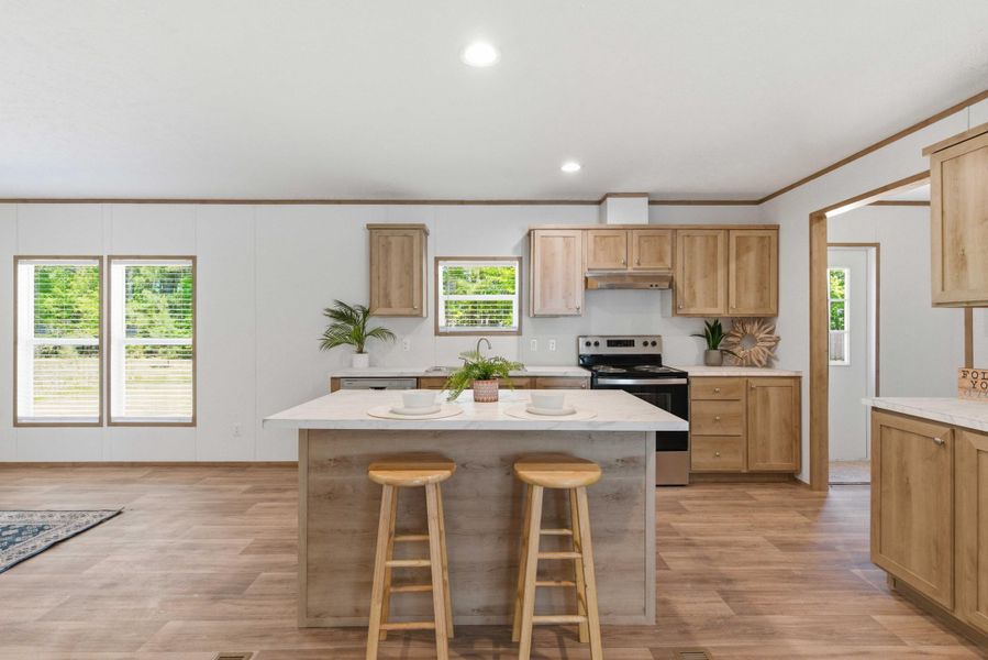 Furnished interior view inside a new home in , Orangeburg (Image 16).