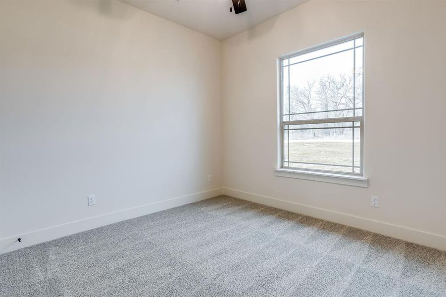 Spacious, unfurnished interior of a new home in Prairie Winds Estates, Poolville (Image 28). Spacious, unfurnished interior of a new home in Prairie Winds Estates, Poolville (Image 28).